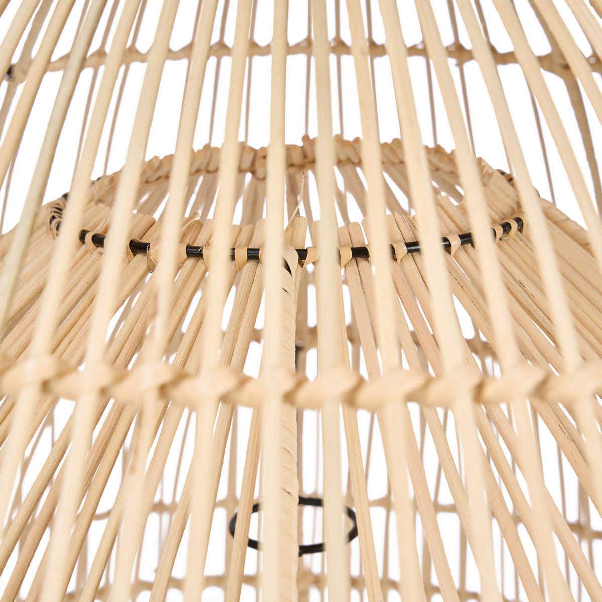 La lámpara colgante Matcha Whisk Natural Large Bazar Bizar