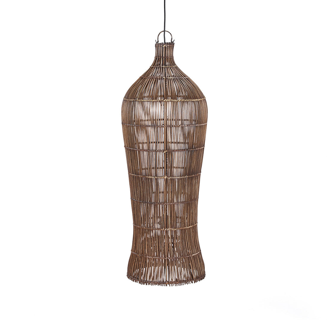 La lámpara colgante Oasis Tower Nogal Oscuro XL Bazar Bizar