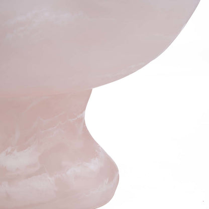 El soporte para frutas orgánico de resina rosa y blanco Bazar Bizar