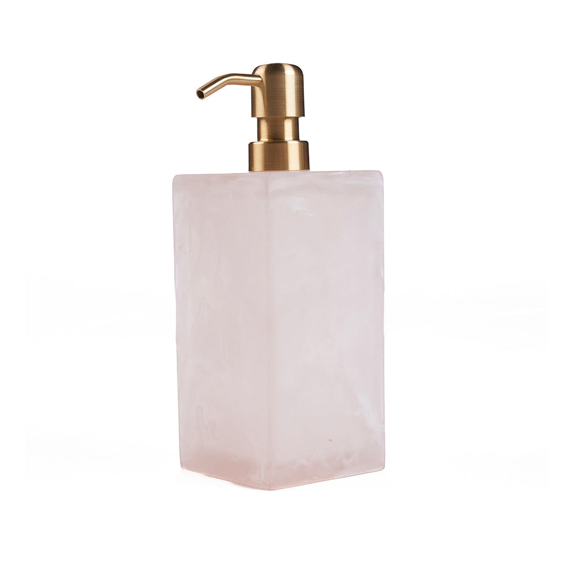 El dispensador de jabón de resina- Rosa Blanco Bazar Bizarro