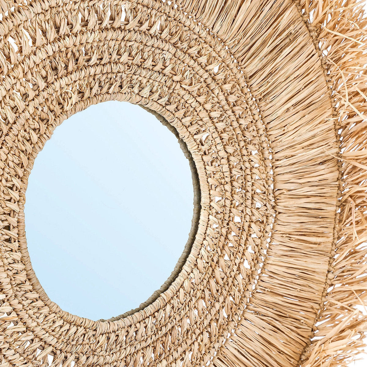 El espejo Yuki Naturel L Bazar Bizar