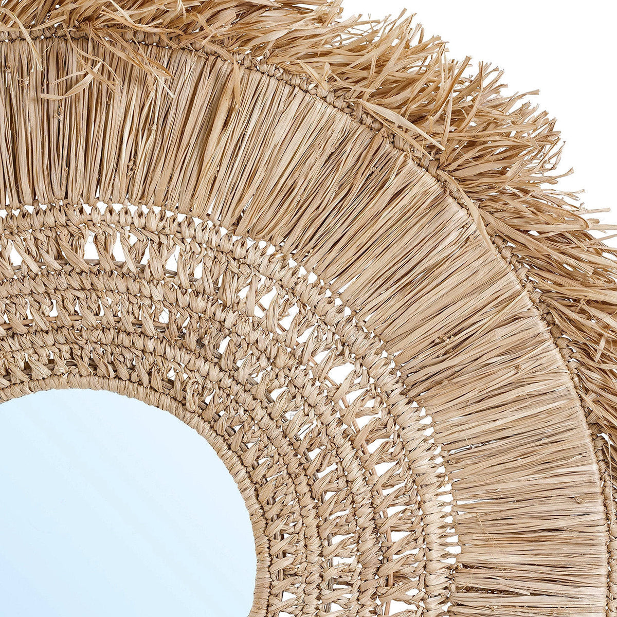 El espejo Yuki Naturel L Bazar Bizar