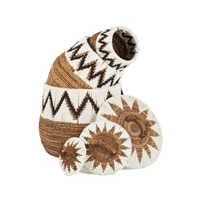 La Little Bay Beach Cesta Blanco Natural Mediano Bazar Bizarro