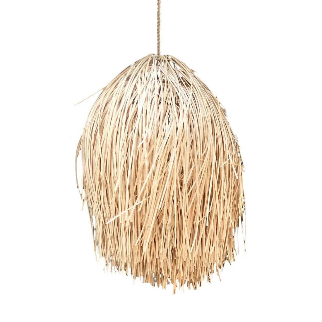 La lámpara colgante Shaggy Natural M Bazar Bizar