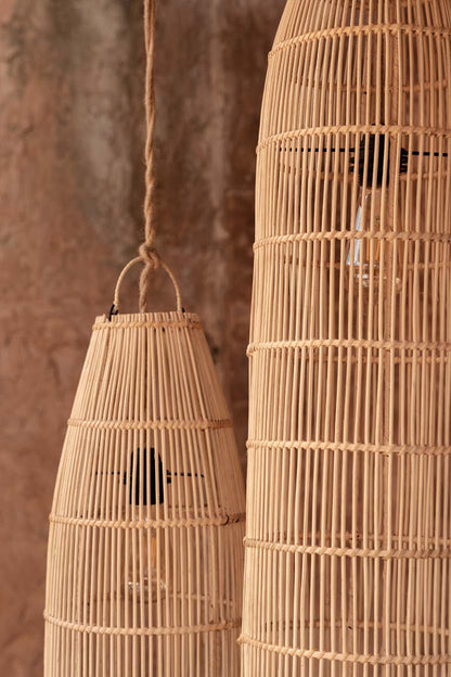 Lámpara colgante Fish Trap Natural Mediana Bazar Bizar