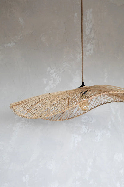 Lámpara colgante Chapeau Naturel Large Bazar Bizar