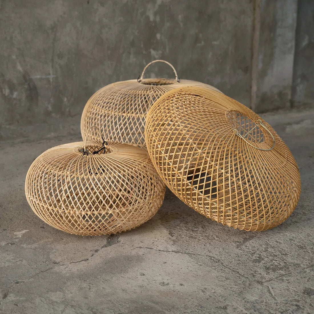 Lámpara colgante Wholly - Natural - Grande  Bazar Bizar