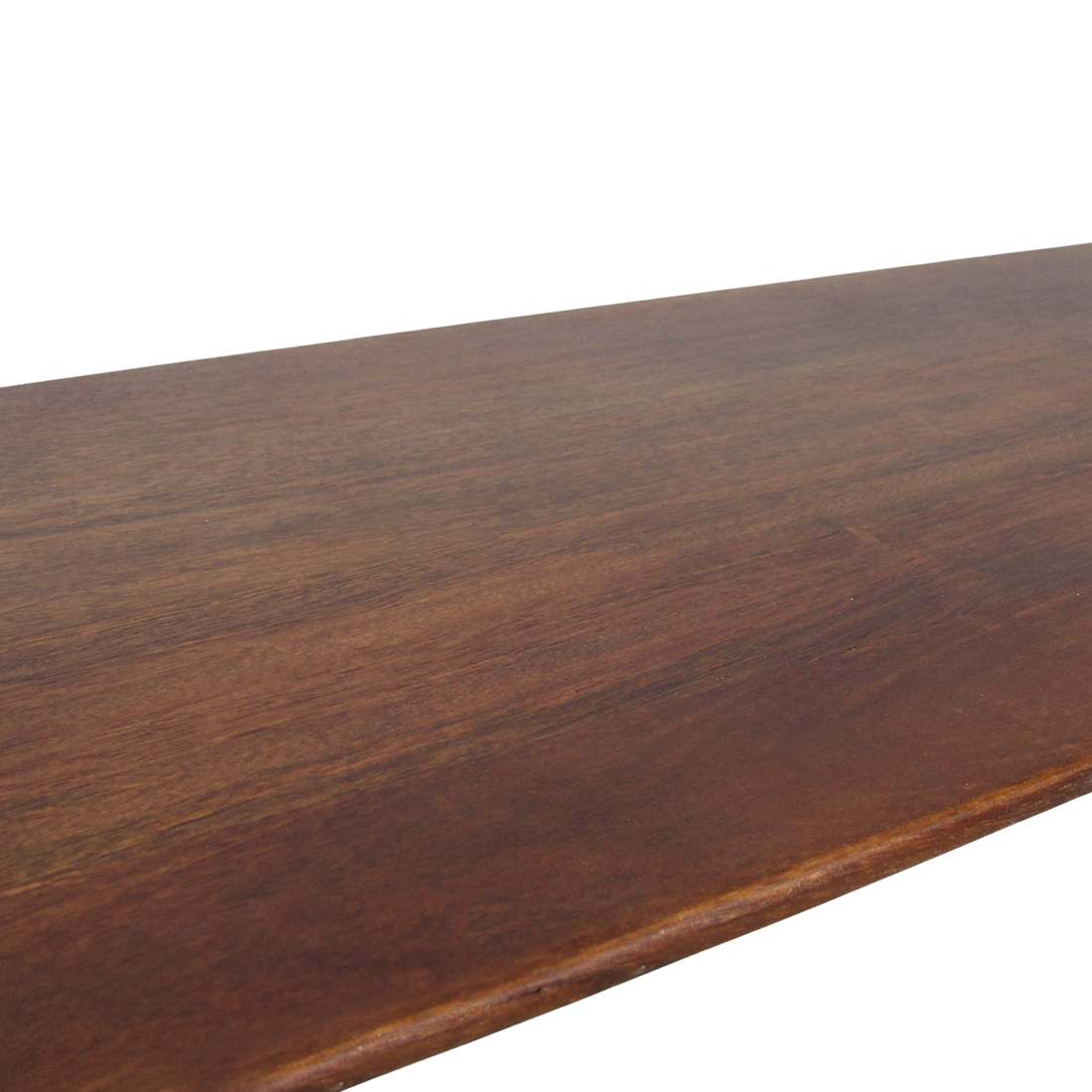 Banco de comedor Bullnose Madera de Mango Marrón 180cm Raw Materials