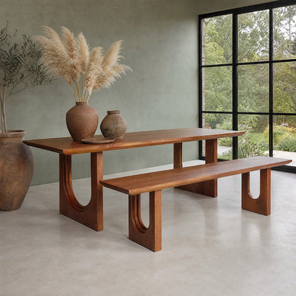 Sofá de comedor Bullnose biselado de 180 cm Raw Materials