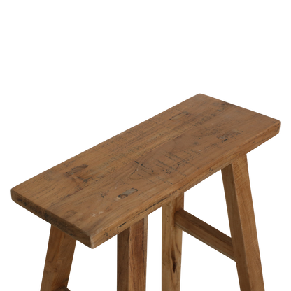 Banco Java Carpenter de 40 cm, materiales en bruto