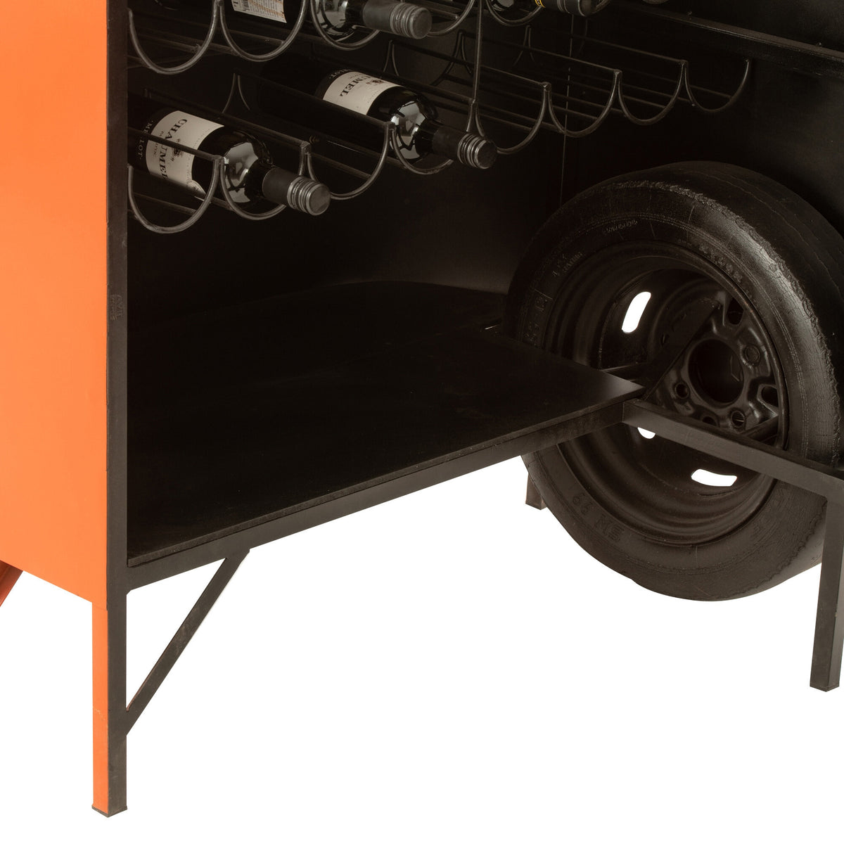 Mueble de bar Retro Bus naranja J-Line