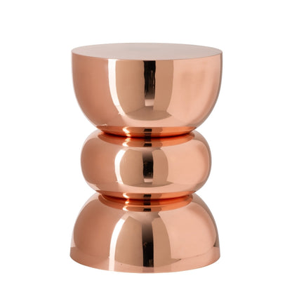 Mesa auxiliar Cromado brillante Oro rosa J-Line