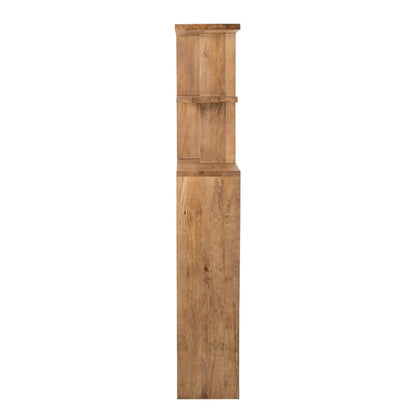 Librería de madera de mango natural J-Line
