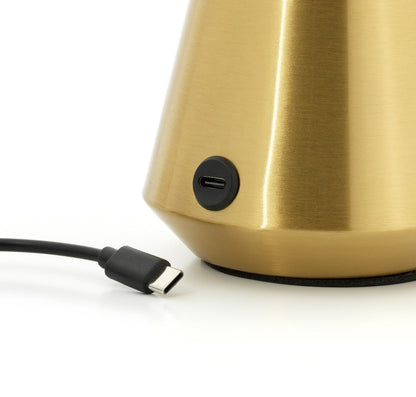 La lámpara de mesa LED Diamond Diva