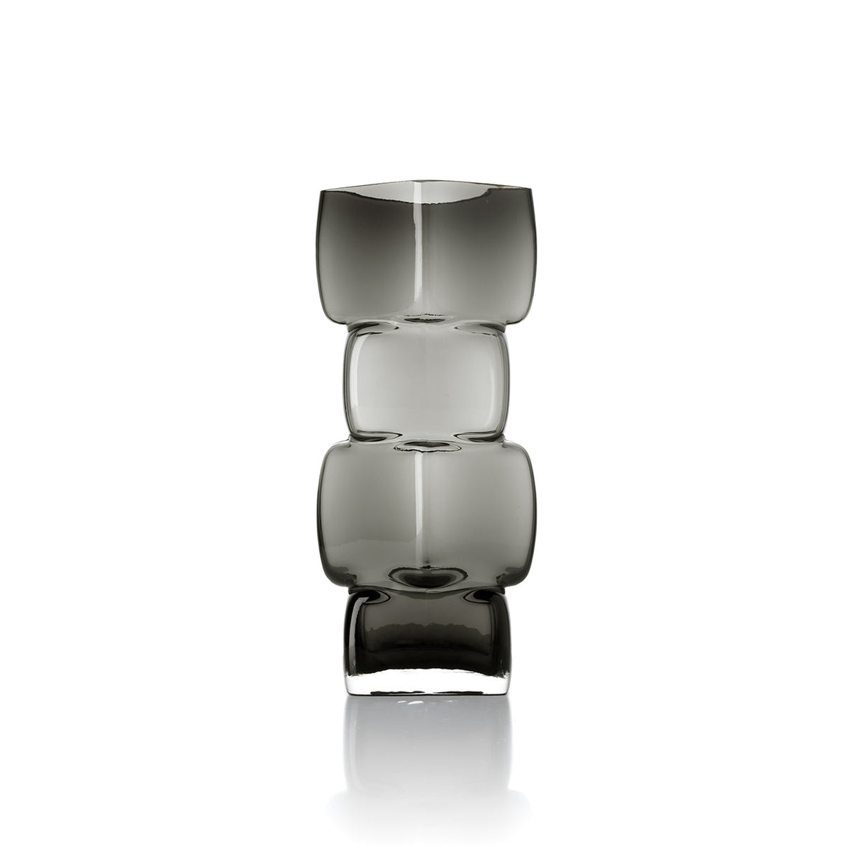 Jarrón Cubes – Gris oscuro – L