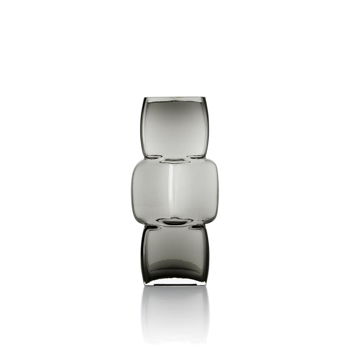 Jarrón Cubes – Gris oscuro – M Bazar Bizar