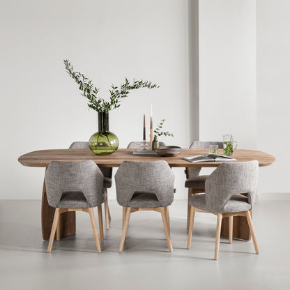 DTP Home Nova Mesa de comedor de teca 250cm