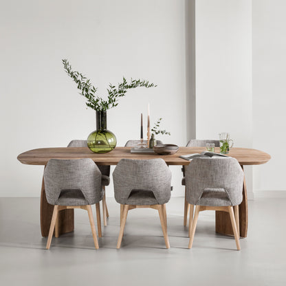 DTP Home Nova Mesa de comedor de teca 250cm
