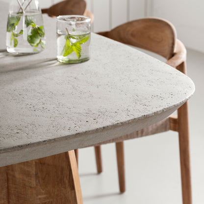 DTP Home Mesa de comedor Nova Travertino 220cm