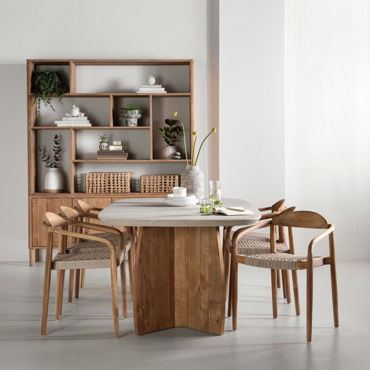 DTP Home Nova Mesa de comedor Travertino 250cm