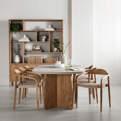 DTP Home Mesa de comedor Nova Travertino 220cm