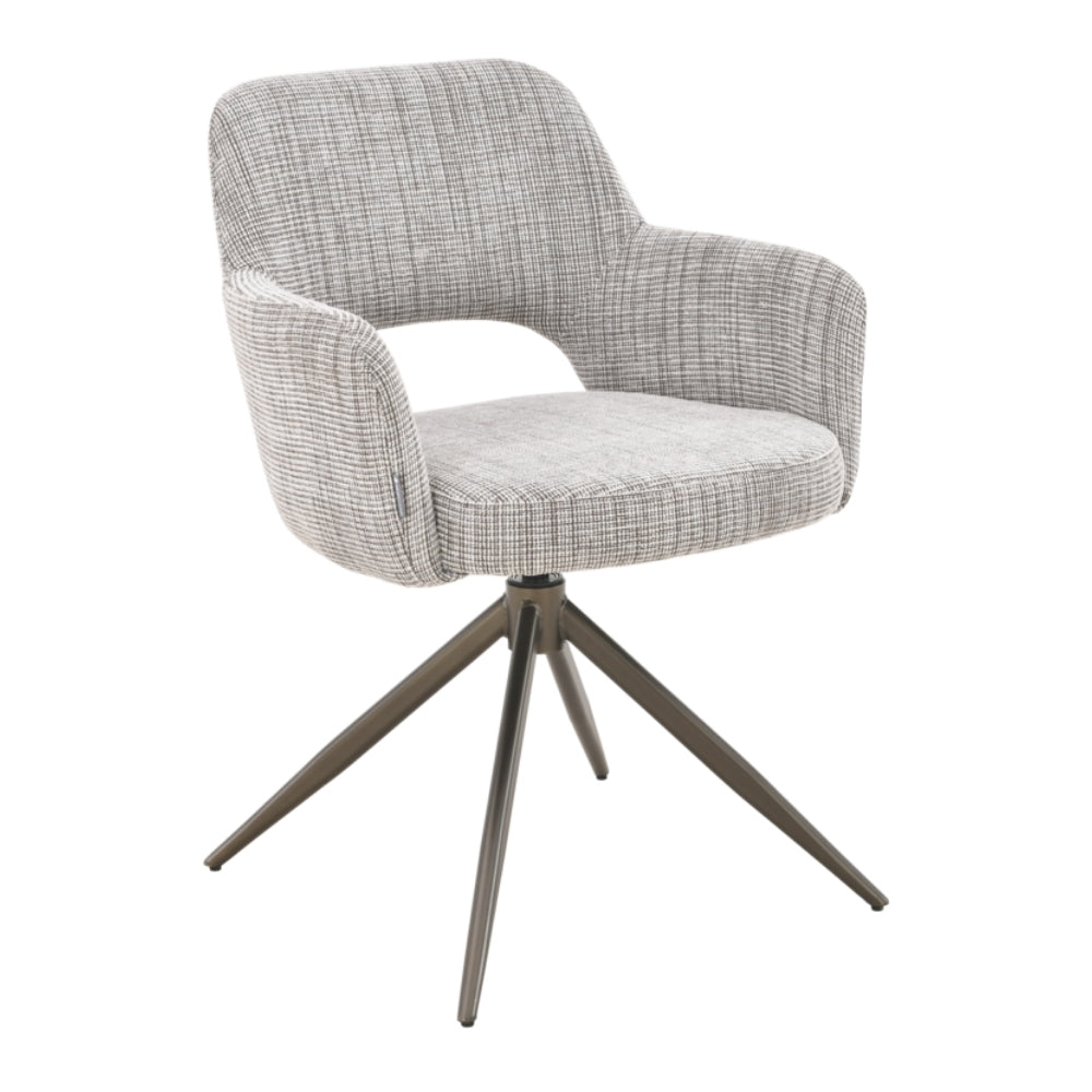 MUST Living Silla de comedor giratoria DiCaprio Beige