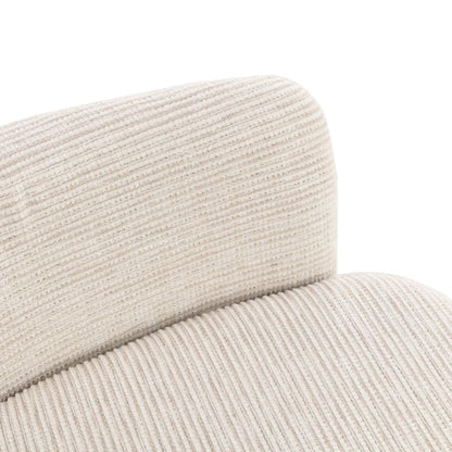 MUST Living Silla de comedor giratoria DiCaprio Natural