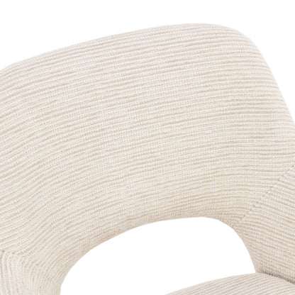 MUST Living Silla de comedor giratoria DiCaprio Natural