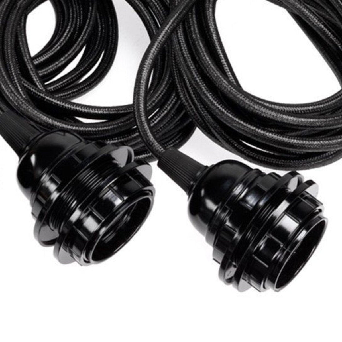 Lámpara de techo con 3 portalámparas Negro Bazar Bizar