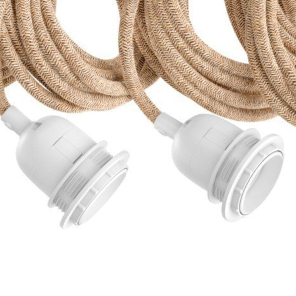 Casquillo de Lámpara para Techo - Blanco Natural - 5 Casquillos