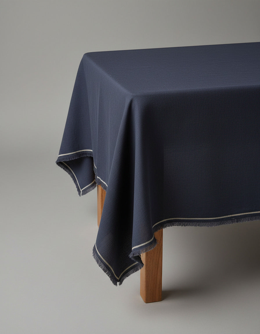 El mantel Tuscany - Negro Natural - 150x300 Bazar Bizar