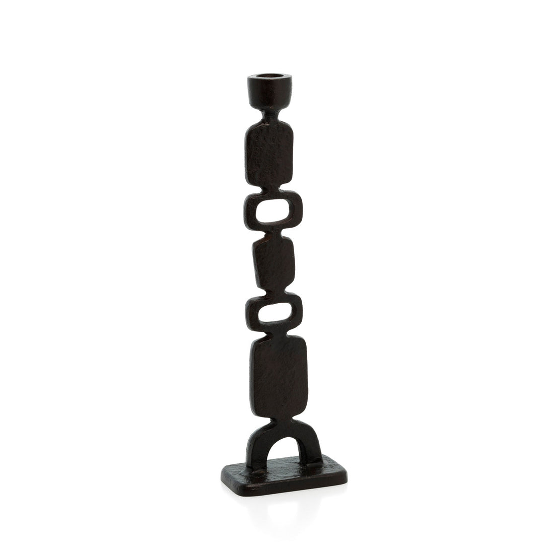 El candelabro Totemo negro grande Bazar Bizar