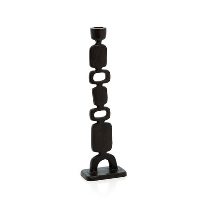 El candelabro Totemo negro grande Bazar Bizar