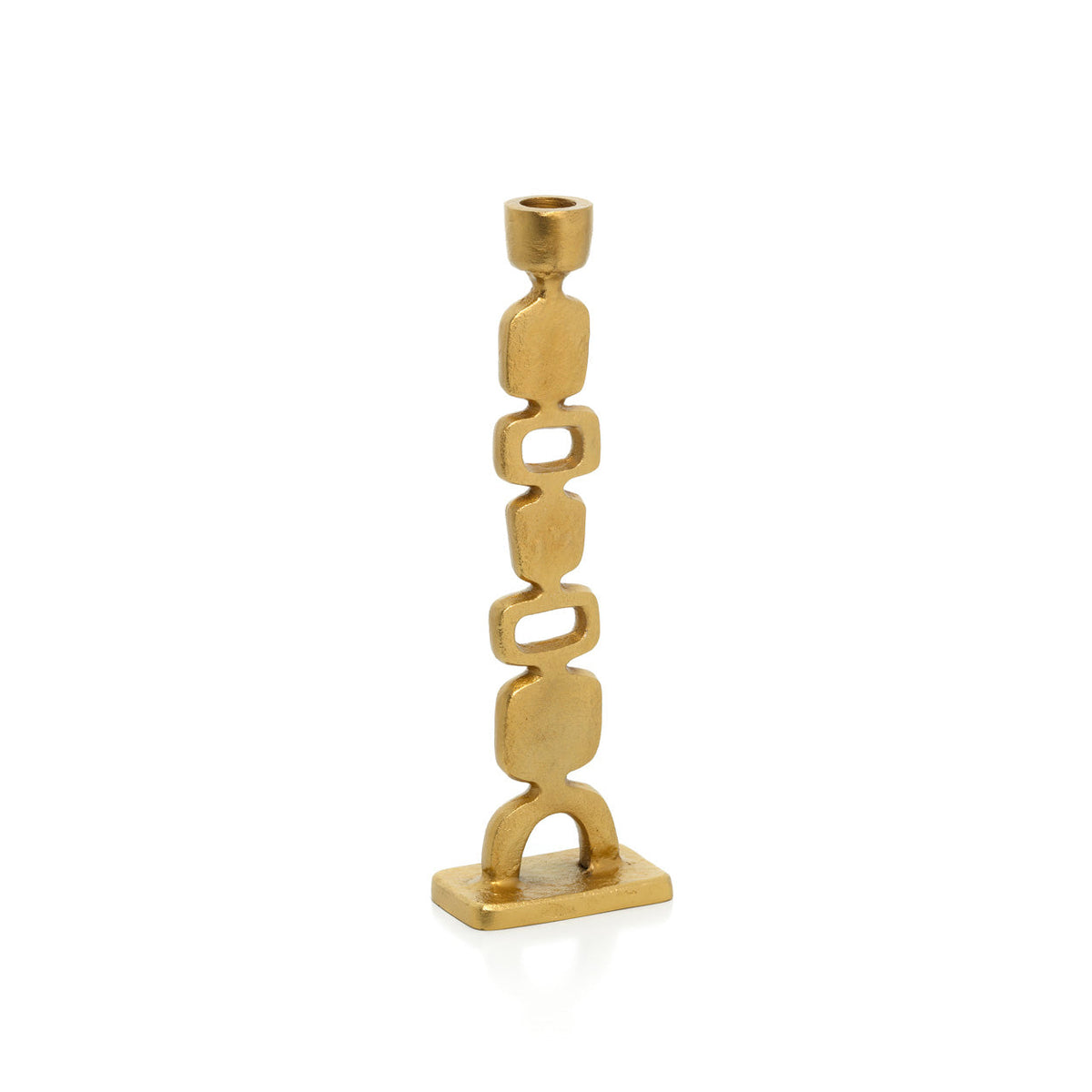 El candelabro Glowpad dorado mediano Bazar Bizar