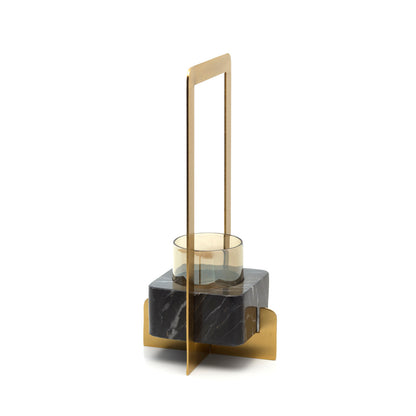 El Candelabro Marbre d’Or Dorado Negro Large Bazar Bizar
