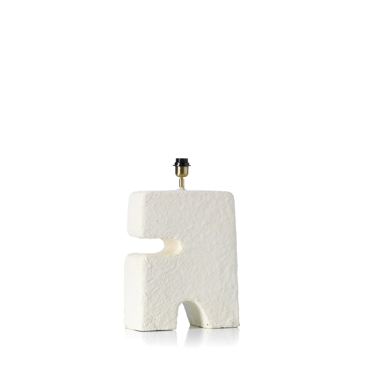 Lámpara de mesa De L’Objet Blanca Large Bazar Bizar