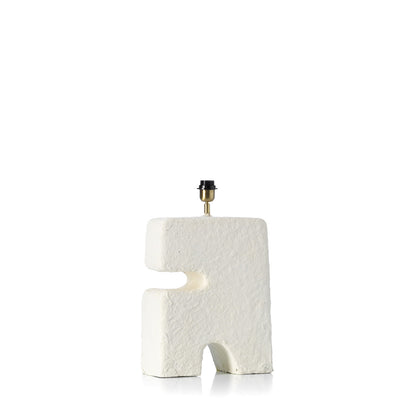Lámpara de mesa De L’Objet Blanca Large Bazar Bizar