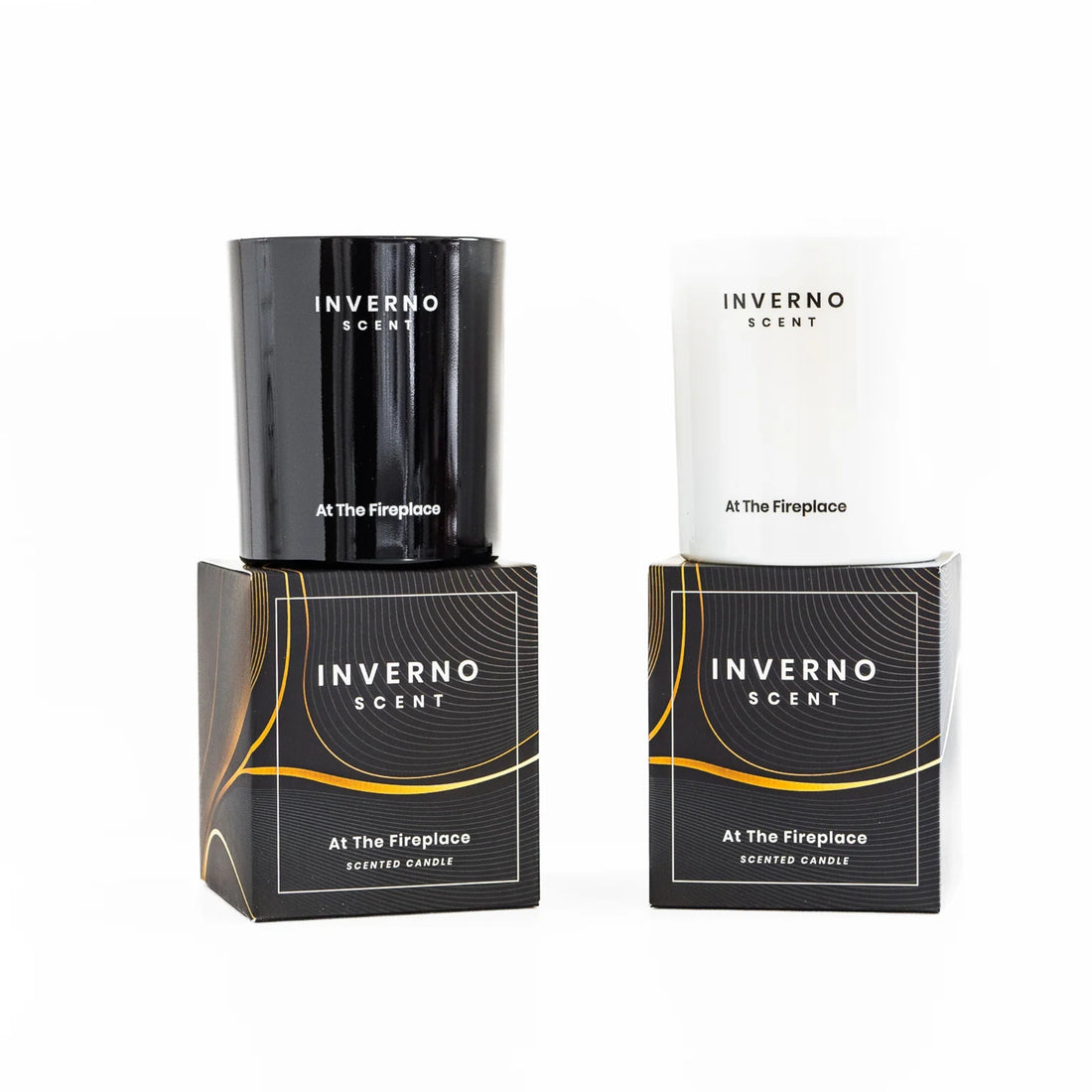 Inverno Scent Vela aromática de lujo At The Fireplace