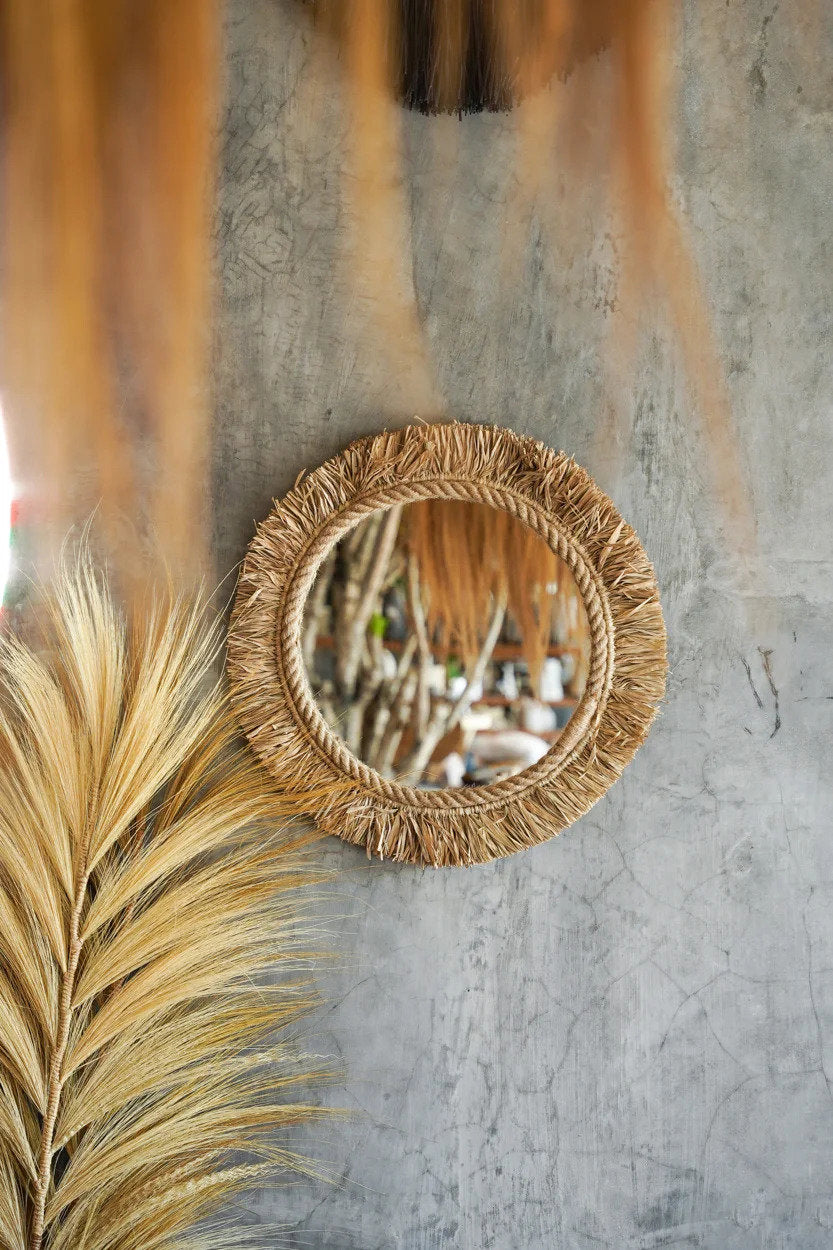 El Espejo Tahití - Natural 60x60cm Bazar Bizar