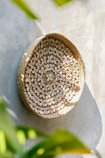 El plato Costa Shell - Blanco natural - M