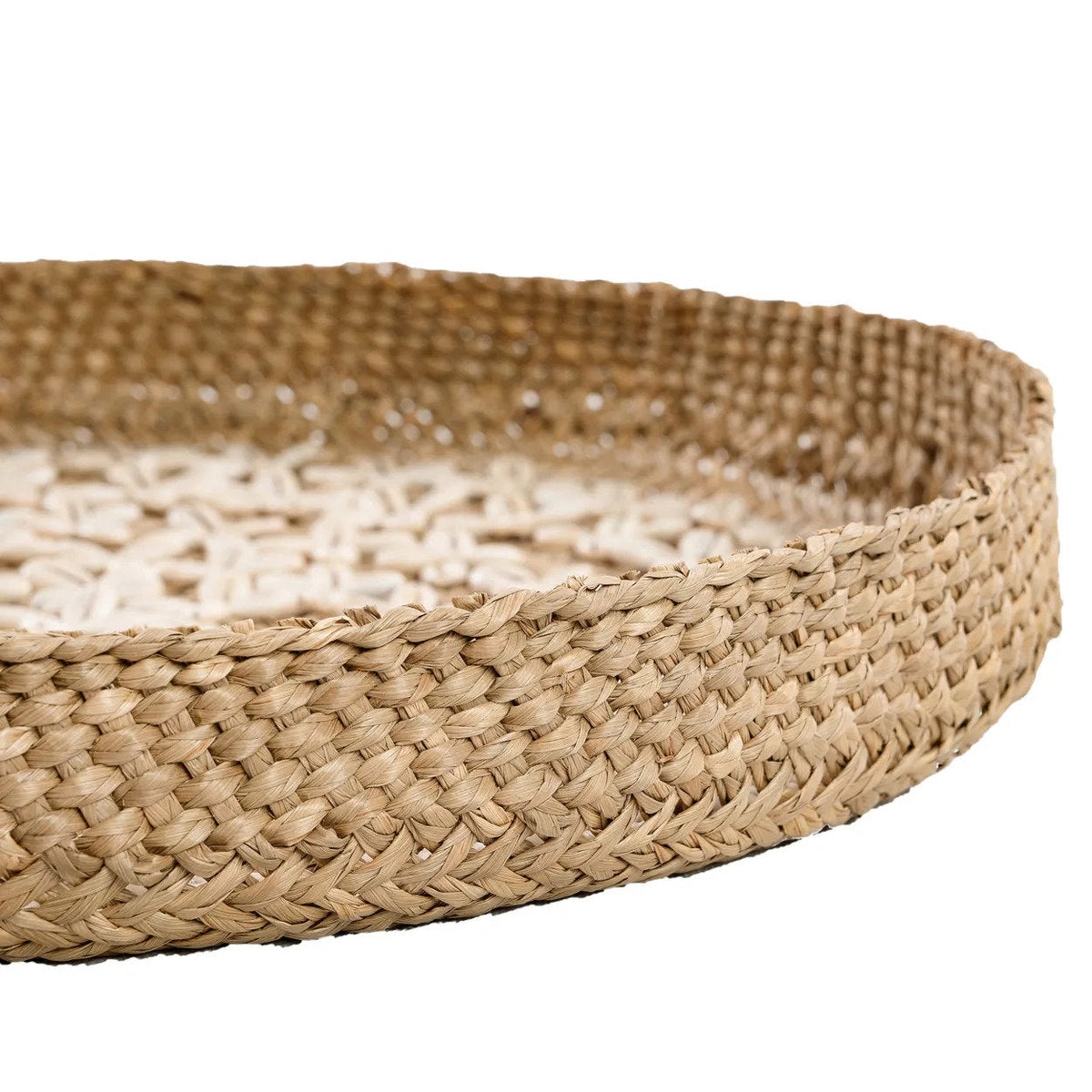 El plato Costa Shell - Blanco natural - M