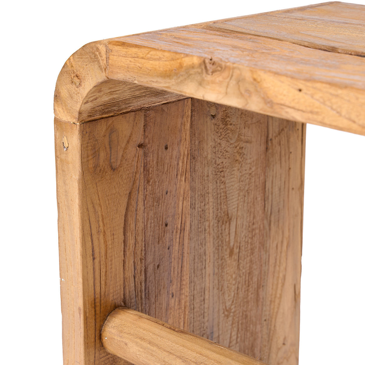 La mesa auxiliar Arc - Natural Bazar Bizar