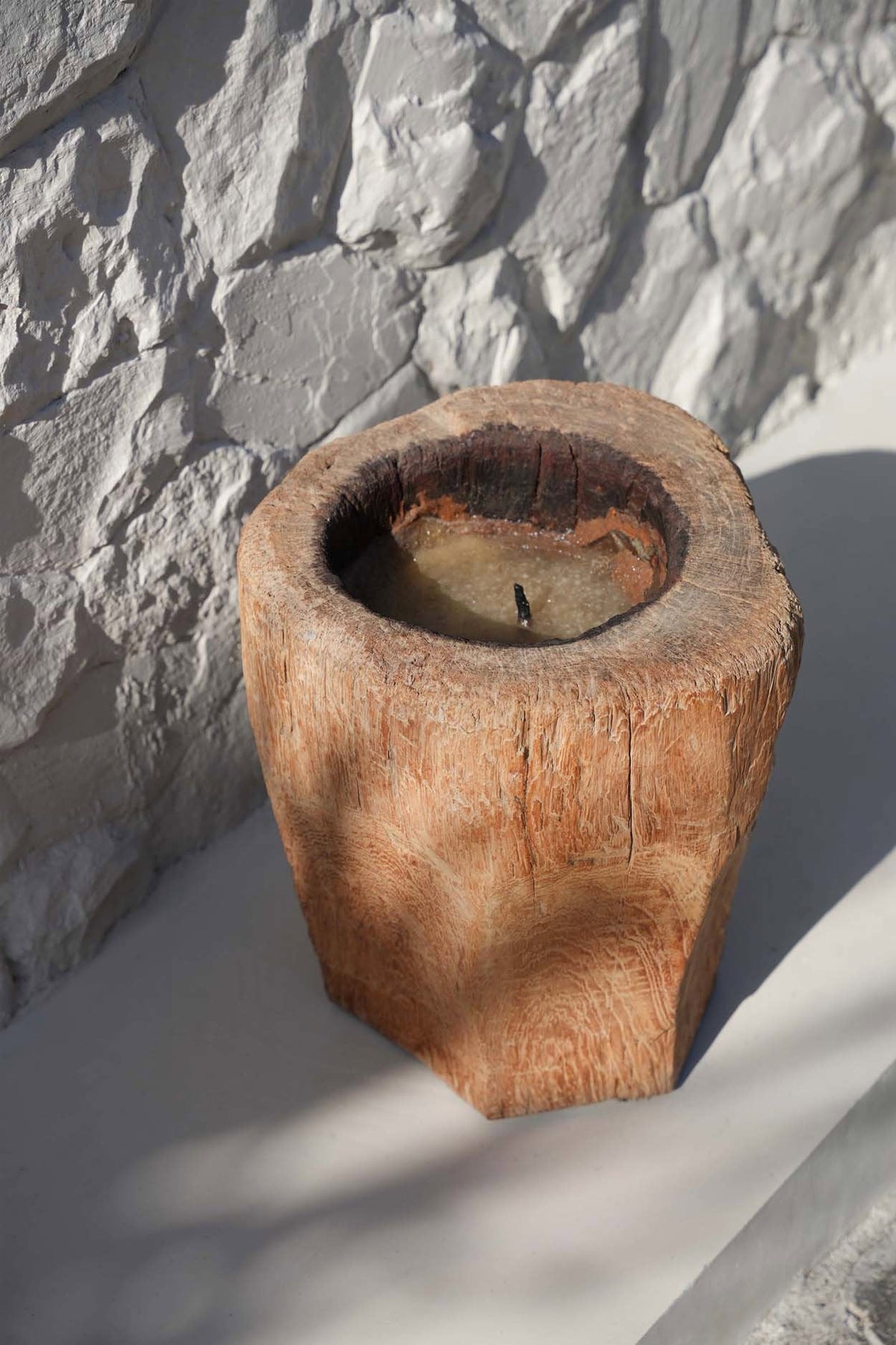 Vela de exterior Trunk Naturel Bazar Bizar