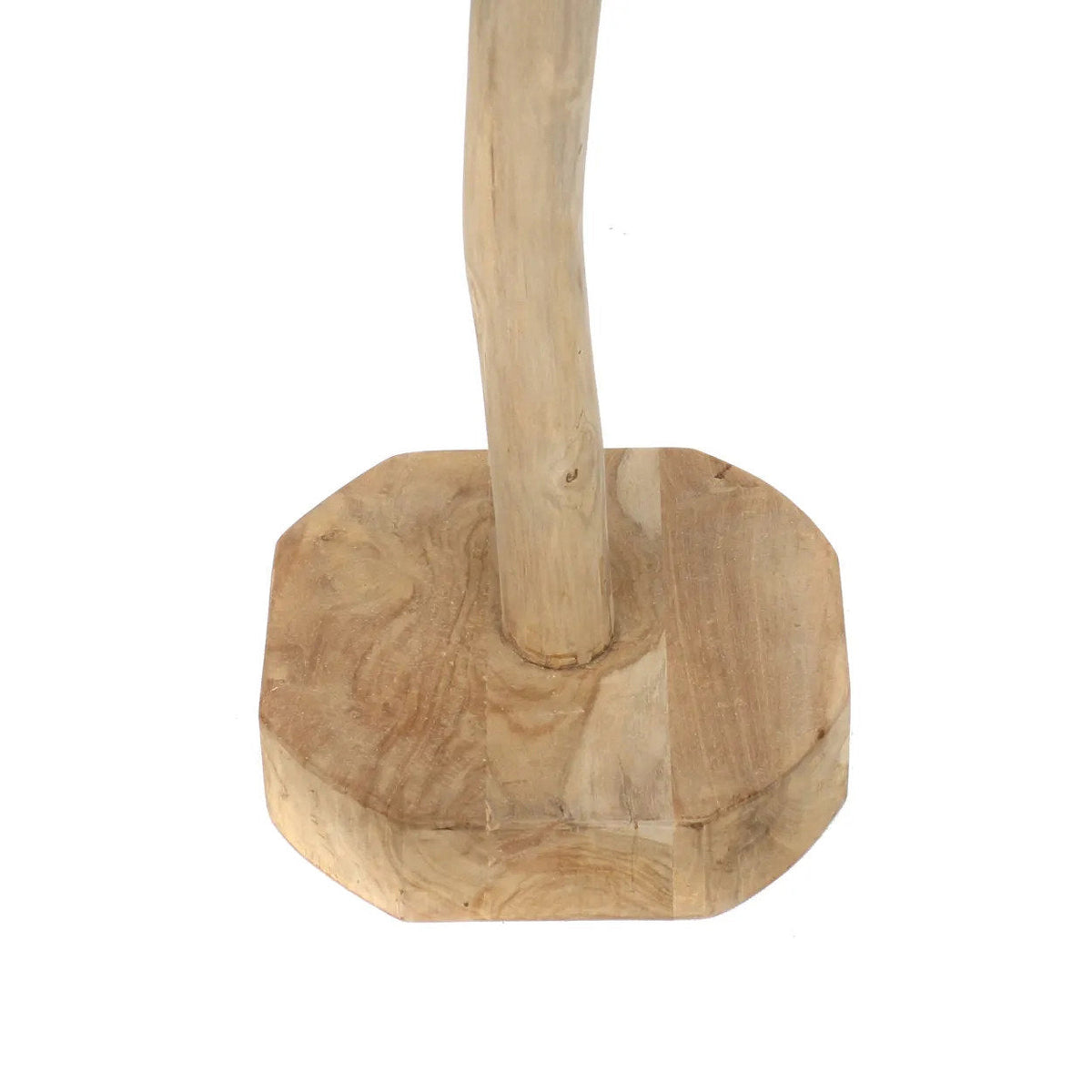 Perchero de madera de teca natural 160 cm Bazar Bizar