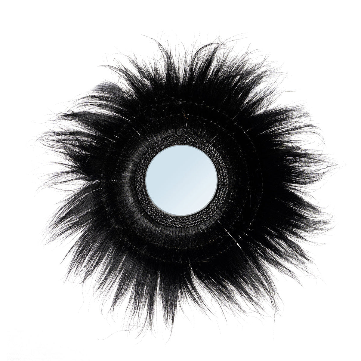 El espejo Sunken Forest - Negro 90x90cm