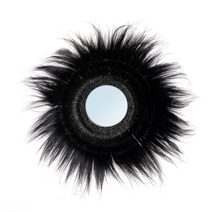 El espejo Sunken Forest - Negro 90x90cm