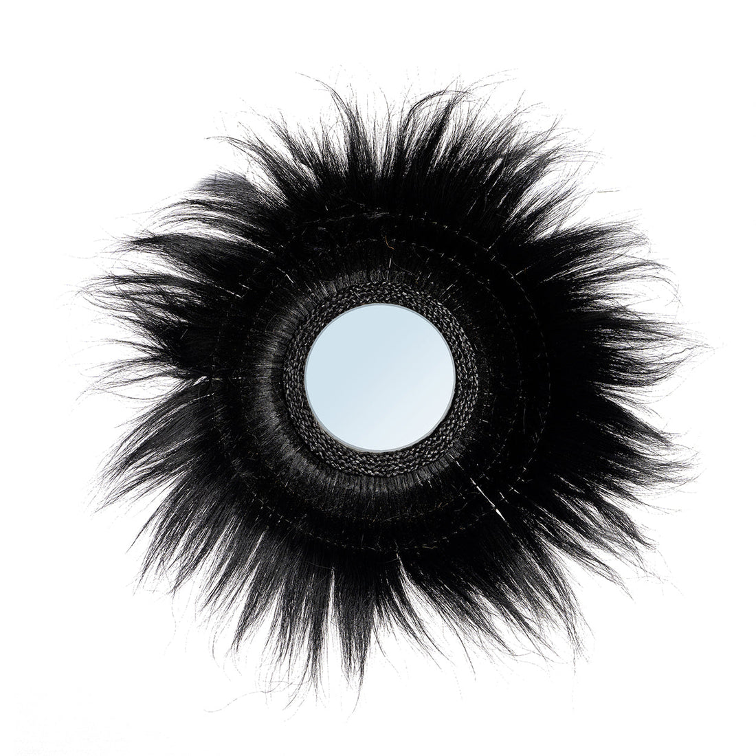 El espejo Sunken Forest - Negro 90x90cm Bazar Bizar