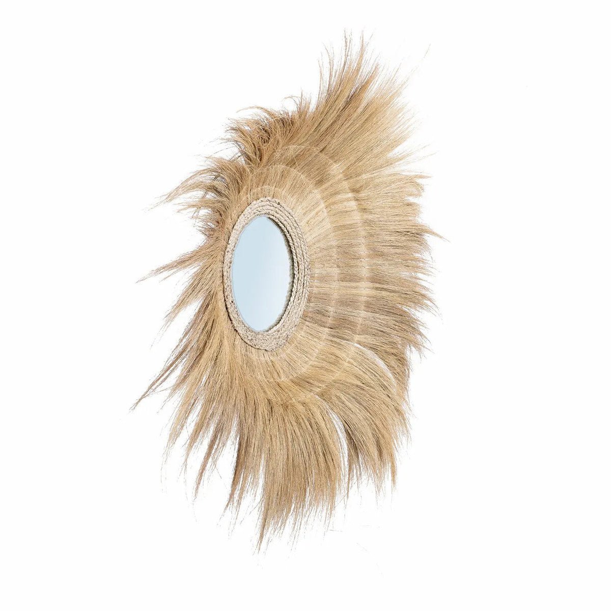 El espejo Sunken Forest - Natural 90x90cm