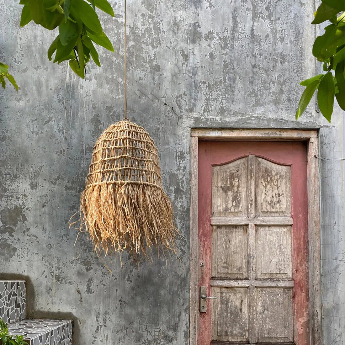 La Casita Lámpara Colgante Natural L Bazar Bizar