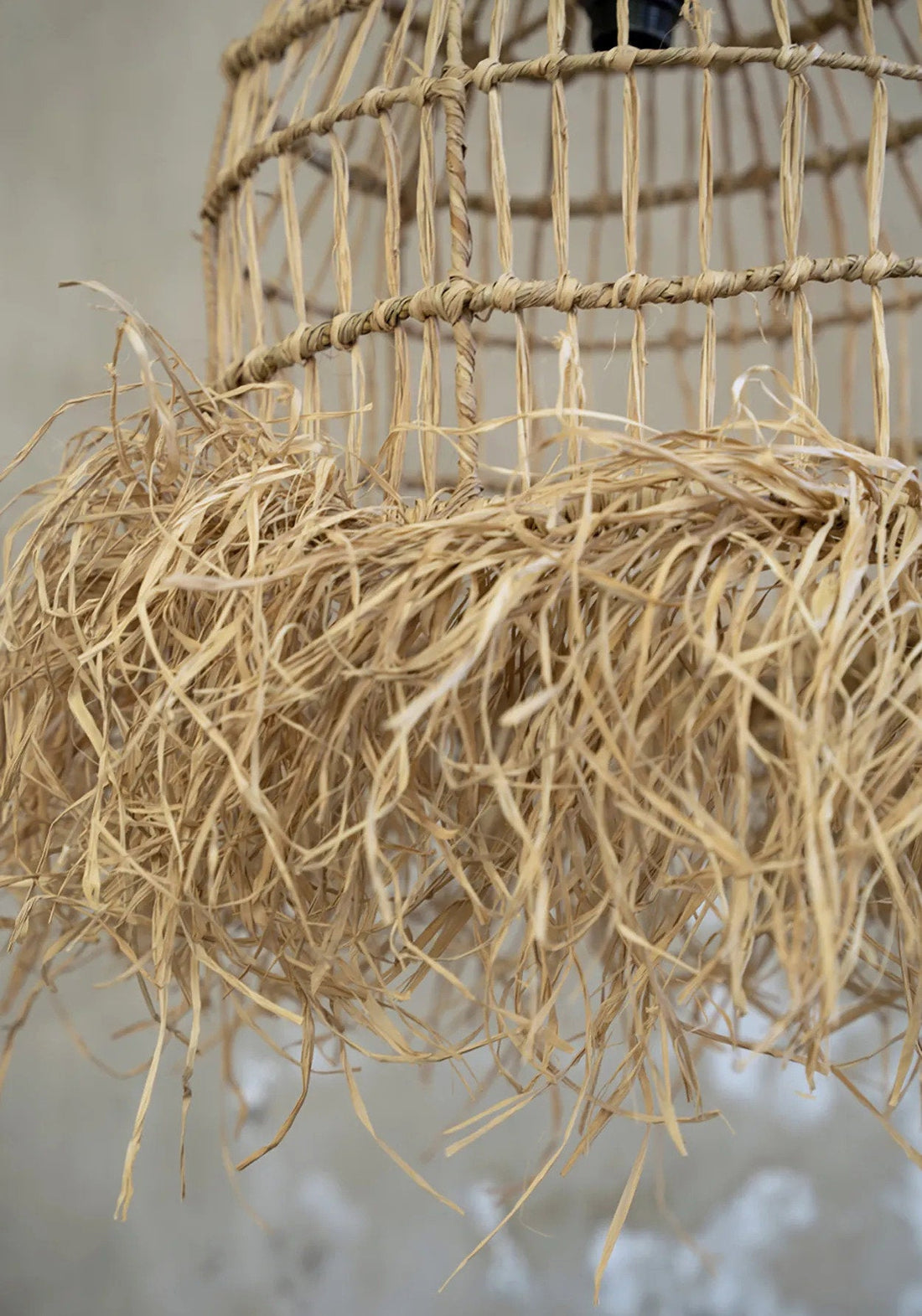 La Casita Lámpara Colgante Natural S Bazar Bizar